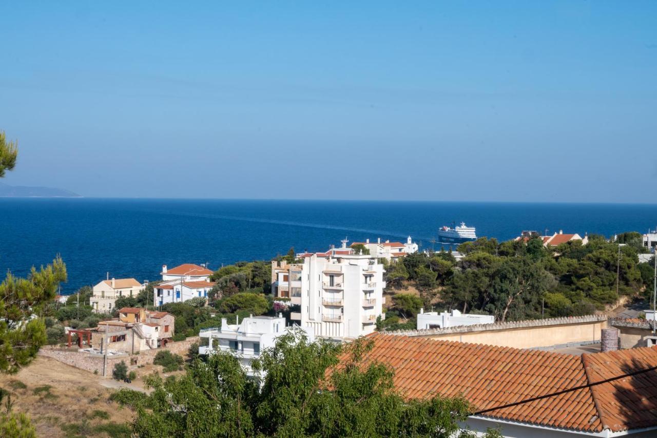 Ferienwohnung Amazing Sea View, Rafina Port, Athens Airport Exterior foto